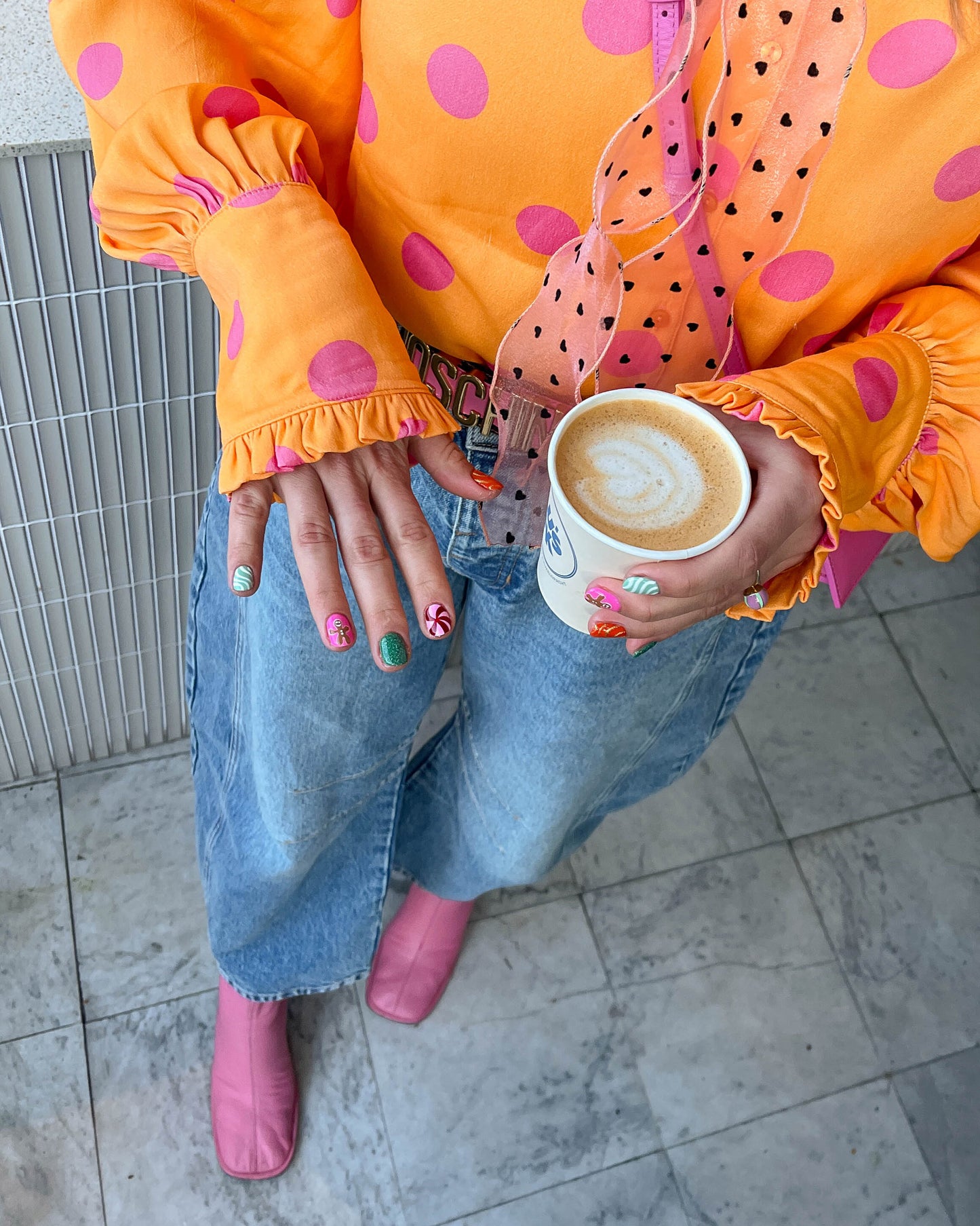 Maria Blouse Orange